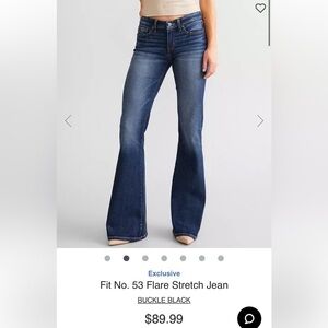 Buckle Black • Flare Jeans